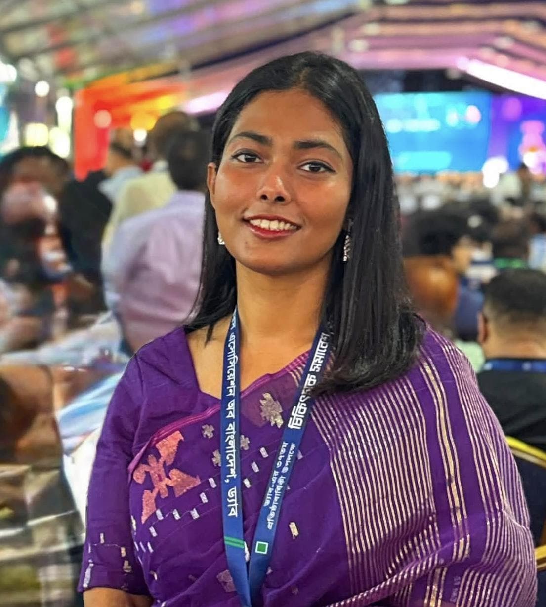 Portrait of Dr. Umme Hani Prithi, Vice-President of BYTT